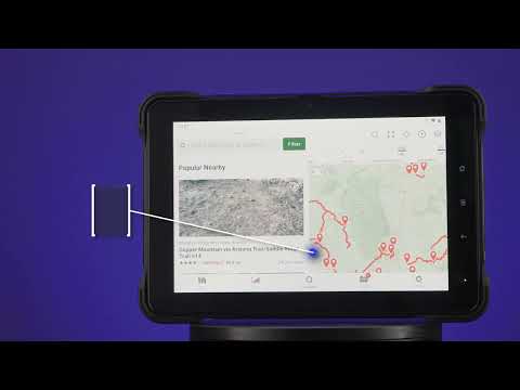 Sasquatch 10” Rugged Off-Road GPS Tablet with Powered Docking Station
