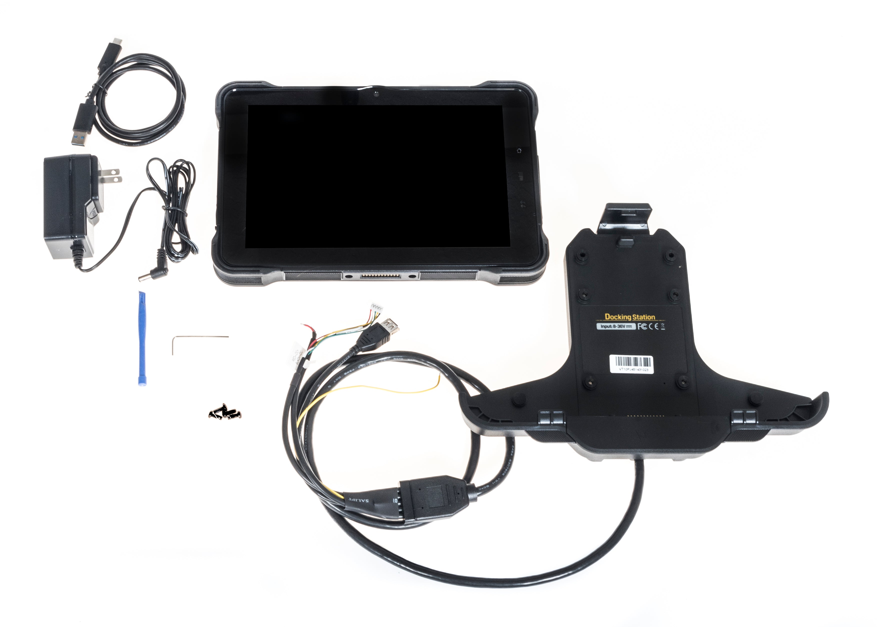Sasquatch 10” Rugged Off-Road GPS Tablet with Powered Docking Station